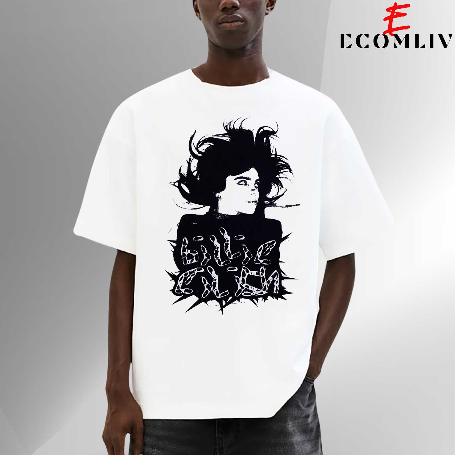 Billie Eilish Vintage Concert T-Shirt, Unisex T-Shirt